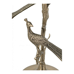 Столик с круглой стеклянной столешницей и корпусом в виде двух павлинов на ветке Table Two Peacocks варинант исполнения - 5 | Loft Concept в Ульяновске