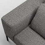 Мебельная ткань Шенилл серый цвет 142 см T4-46 варинант исполнения - 9 | Loft Concept в Ульяновске