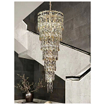 Люстра многоярусная каскадная с хрустальными подвесками Roul Crystal Light варинант исполнения - 10 | Loft Concept в Ульяновске