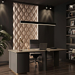 Гипсовая 3D панель с принтографией PM-108 варинант исполнения - 6 | Loft Concept в Ульяновске