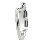 Зеркало в серебряной раме Liquid Iron варинант исполнения - 2 | Loft Concept в Ульяновске