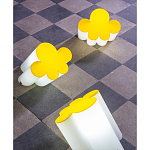 Настольная дизайнерская лампа Poltronova Passiflora Yellow Table Lamp варинант исполнения - 3 | Loft Concept в Ульяновске