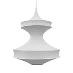 Подвесной вязаный белый светильник «Моника» варинант исполнения - 1 | Loft Concept в Ульяновске