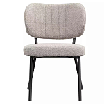 Стул мягкий с серо-бежевой буклированной обивкой Inspiration from Provence варинант исполнения - 1 | Loft Concept в Ульяновске