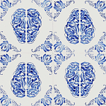 Плитка с узором Мозг варинант исполнения - 1 | Loft Concept в Ульяновске