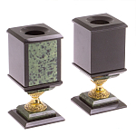 Настольный канцелярский набор из нефрита Apollo варинант исполнения - 4 | Loft Concept в Ульяновске