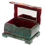 Шкатулка с мозаикой из натуральных камней Stone Casket варинант исполнения - 2 | Loft Concept в Ульяновске