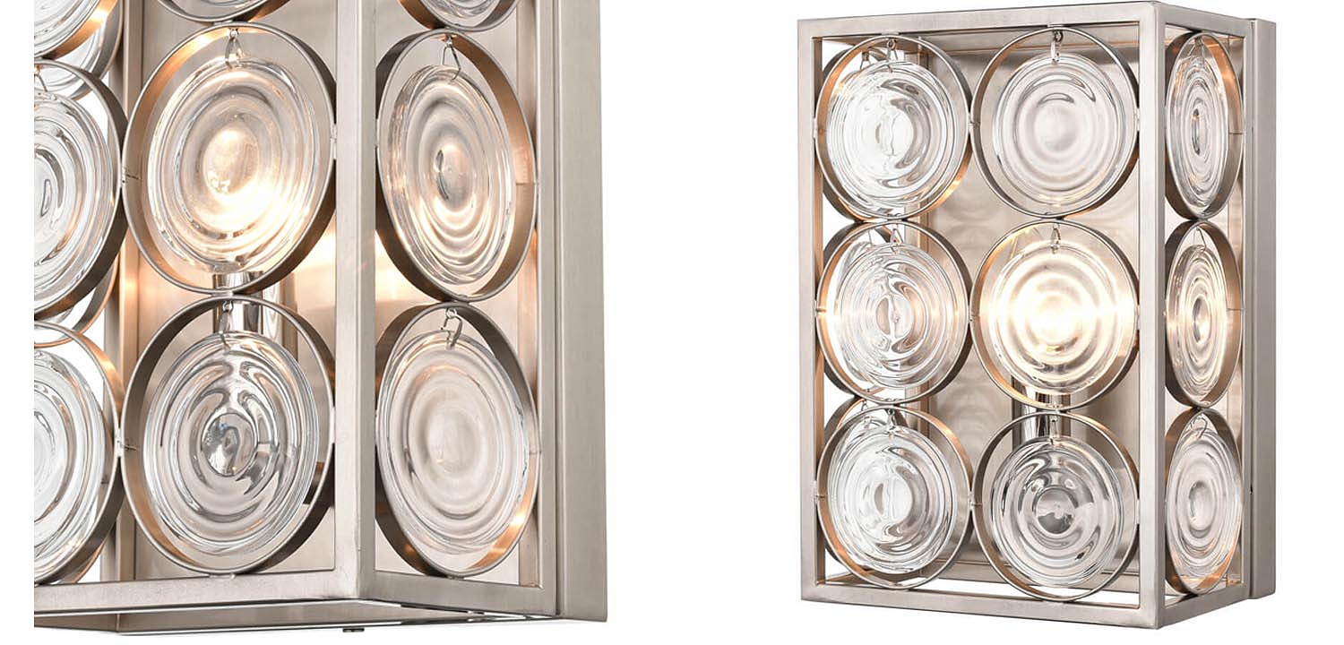 Бра Edalina Sconce nickel satin Бра Edalina Sconce nickel satin - Loft-Concept в Ульяновске