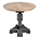 Столик кофейный с резным античным узором Antique Engraving варинант исполнения - 1 | Loft Concept в Ульяновске