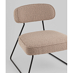 Кресло лаунж Kate букле капучино варинант исполнения - 2 | Loft Concept в Ульяновске