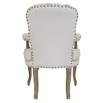 Кресло с изображением сакуры Aubrey Classical Armchair beige flax варинант исполнения - 2 | Loft Concept в Ульяновске