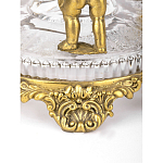 Чаша на бронзовых ножках с тремя ангелами Eden Garden варинант исполнения - 3 | Loft Concept в Ульяновске