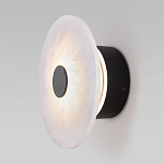 Бра светодиодный с мраморным рассеивателем черный  варинант исполнения - 2 | Loft Concept в Ульяновске