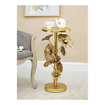 Столик приставной из металла с основанием в виде цветочной композиции Flower Arrangement Table варинант исполнения - 5 | Loft Concept в Ульяновске