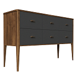 Консоль 6 ящиков из массива бука Tasteful Furniture варинант исполнения - 2 | Loft Concept в Ульяновске