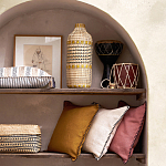 Ваза декоративная из натурального плетеного бамбука Bamboo Decor 42 варинант исполнения - 5 | Loft Concept в Ульяновске