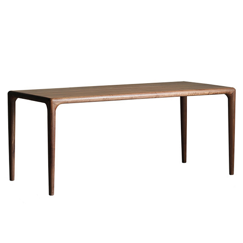 Стол обеденный деревянный с прямоугольной столешницей Walnut Wood Table Орех Стол обеденный деревянный с прямоугольной столешницей Walnut Wood Table Орех в Ульяновске | Loft Concept