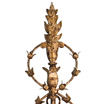 Бра настенное с цветочным мотивом Vintage Luxury варинант исполнения - 1 | Loft Concept в Ульяновске