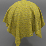 Мебельная ткань Шенилл горчичный цвет 142 см T4-62 варинант исполнения - 4 | Loft Concept в Ульяновске