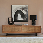 ТВ-тумба из массива тика Busto TV Stand варинант исполнения - 7 | Loft Concept в Ульяновске