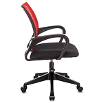 Офисное кресло с основанием из черного пластика Desk chairs Red варинант исполнения - 3 | Loft Concept в Ульяновске