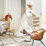 Комод с 3-мя ящиками из ротанга Blais Turquoise Wicker Furniture варинант исполнения - 6 | Loft Concept в Ульяновске