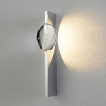 Бра с круглым зеркальным диском на прямоугольном соновании Reflection Circle Glow варинант исполнения - 5 | Loft Concept в Ульяновске