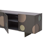 Дизайнерский комод с декором в виде круглых элементов на фасаде Matisse варинант исполнения - 2 | Loft Concept в Ульяновске