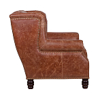 Кожаное кресло James Brown Leather Armchair варинант исполнения - 2 | Loft Concept в Ульяновске