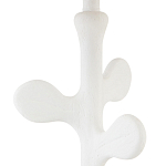 Настольная лампа с белым каркасом и тканевым абажуром Natural Stems варинант исполнения - 2 | Loft Concept в Ульяновске