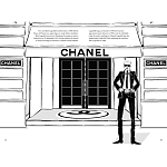 Megan Hess. Coco Chanel: The Illustrated World of a Fashion Icon варинант исполнения - 4 | Loft Concept в Ульяновске