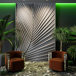 Барельеф LEAF варинант исполнения - 1 | Loft Concept в Ульяновске