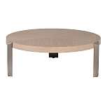 Столик журнальный круглый со светлым шпоном Light Veneer Table варинант исполнения - 5 | Loft Concept в Ульяновске
