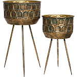 Железное кашпо Boston варинант исполнения - 1 | Loft Concept в Ульяновске