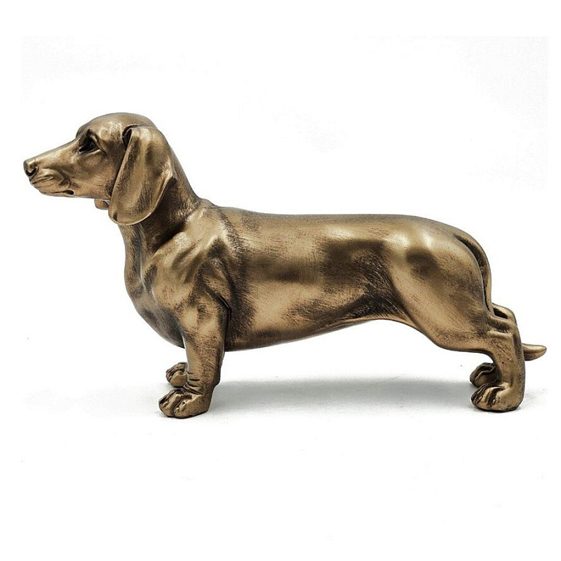 Статуэтка такса с реалистичными деталями и гладкой поверхностью Dachshund Style Бронза Статуэтка такса с реалистичными деталями и гладкой поверхностью Dachshund Style Бронза в Ульяновске | Loft Concept