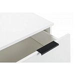 Комод белый с 3-мя ящиками Strict Lines  варинант исполнения - 5 | Loft Concept в Ульяновске