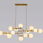 Люстра подвесная с белыми лампами в форме шара Flute варинант исполнения - 4 | Loft Concept в Ульяновске