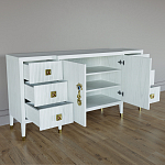 Большой Комод-буфет Elsa Dreams White с ящиками варинант исполнения - 1 | Loft Concept в Ульяновске