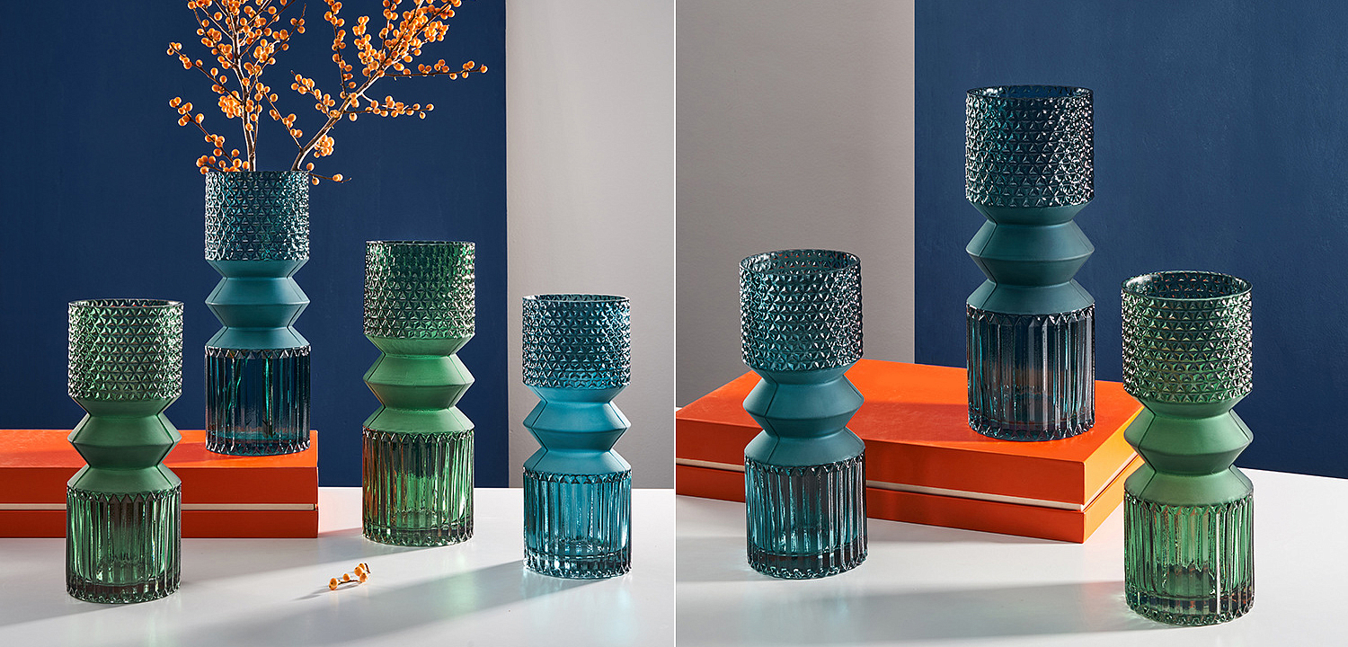 Ваза Vase Golden Throat Cup green Ваза Vase Golden Throat Cup green - Loft-Concept в Ульяновске