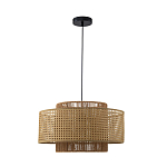 Подвесной светильник с абажуром из плтеного бамбука Light Inside the Cell варинант исполнения - 3 | Loft Concept в Ульяновске