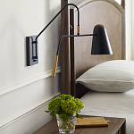 Бра черного цвета с конусным плафоном Feiss варинант исполнения - 6 | Loft Concept в Ульяновске