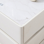 Умная прикроватная тумба с беспроводной зарядкой и подсветкой Smart Bedside Table варинант исполнения - 2 | Loft Concept в Ульяновске