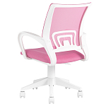 Офисное кресло с основанием из белого пластика Desk chairs Pink варинант исполнения - 5 | Loft Concept в Ульяновске