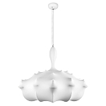 Подвесной светильник с белым фигурным абажуром и мягкими волнистыми краями Cloud Motion  варинант исполнения - 17 | Loft Concept в Ульяновске