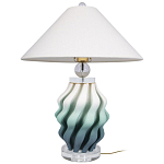 Настольная лампа с абажуром Green Wave варинант исполнения - 1 | Loft Concept в Ульяновске