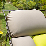 Дизайнерское разноцветное кресло на металлическом каркасе с подставкой для ног Poltronova Plasma Armchair варинант исполнения - 13 | Loft Concept в Ульяновске