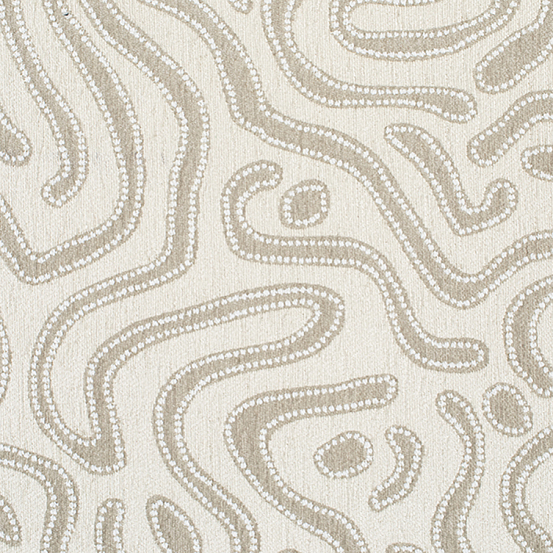 Мебельная ткань Шенилл Ribbon Светло-бежевый N 1063 Светло-бежевый в Ульяновске | Loft Concept 