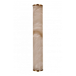 Бра цилиндрической формы из натурального алебастра Calcite Geometry варинант исполнения - 4 | Loft Concept в Ульяновске