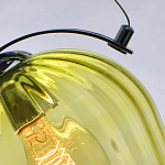 Подвесной светильник со стеклянном плафоном в форме бокала Kaleido варинант исполнения - 28 | Loft Concept в Ульяновске