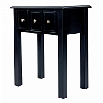 Черная тумба с выдвижным ящиком Monica варинант исполнения - 2 | Loft Concept в Ульяновске